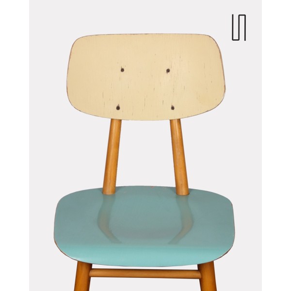 Suite de 4 chaises des pays de l'Est pour Ton, 1960 - Design d'Europe de l'Est