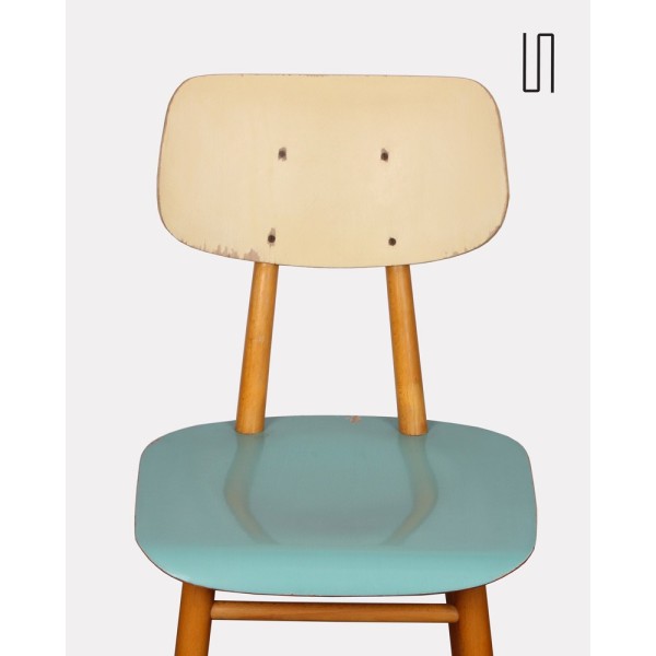 Suite de 4 chaises des pays de l'Est pour Ton, 1960 - Design d'Europe de l'Est