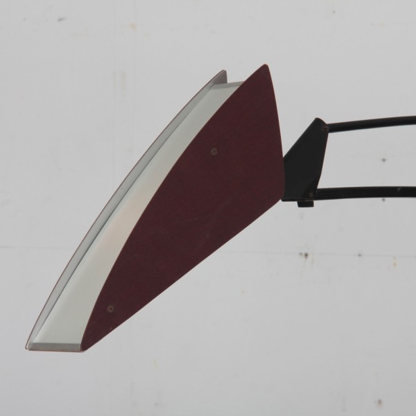 Metal floor lamp from the 1990s - 