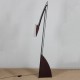 Metal floor lamp from the 1990s - 