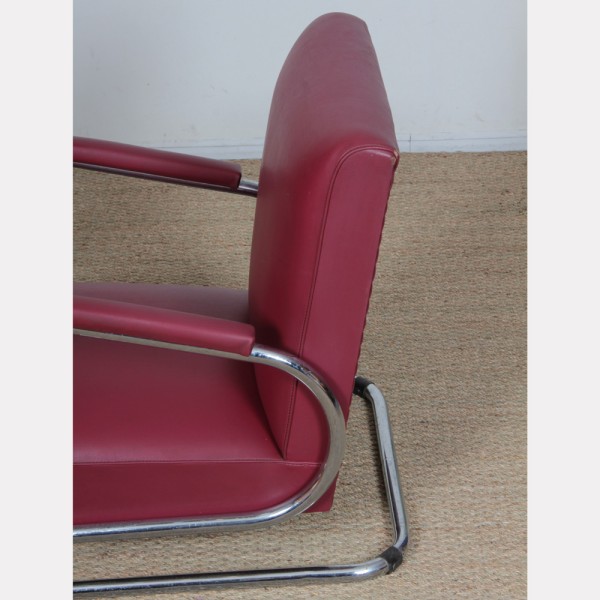 Tubular armchair from the 1960s - 