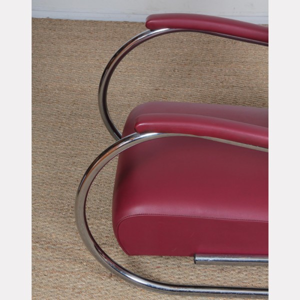 Tubular armchair from the 1960s - 