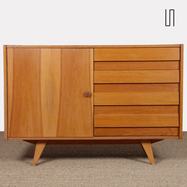 Commode vintage, Jiroutek pour Interier Praha, modèle U-458, vers 1960 - Design d'Europe de l'Est