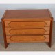 Commode vintage en orme massif, 1980 - 