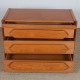 Commode vintage en orme massif, 1980 - 