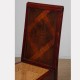 Suite of 6 wooden chairs from the 1930s-40s - 