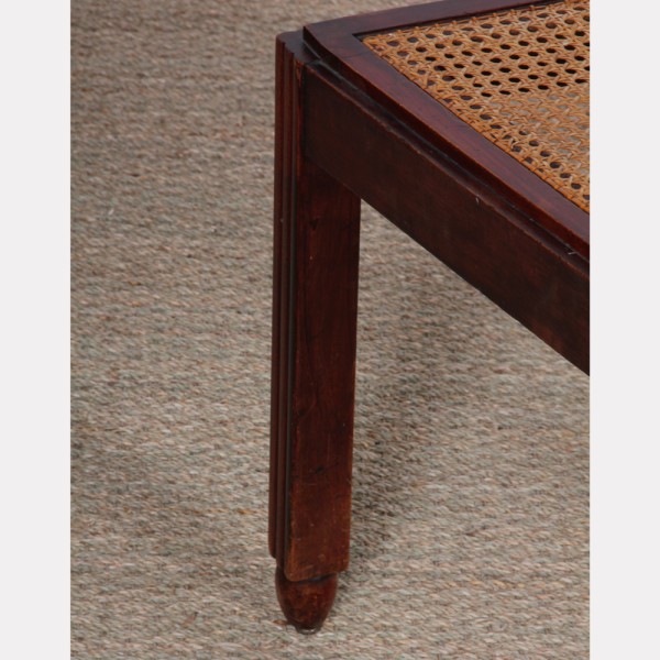 Suite of 6 wooden chairs from the 1930s-40s - 