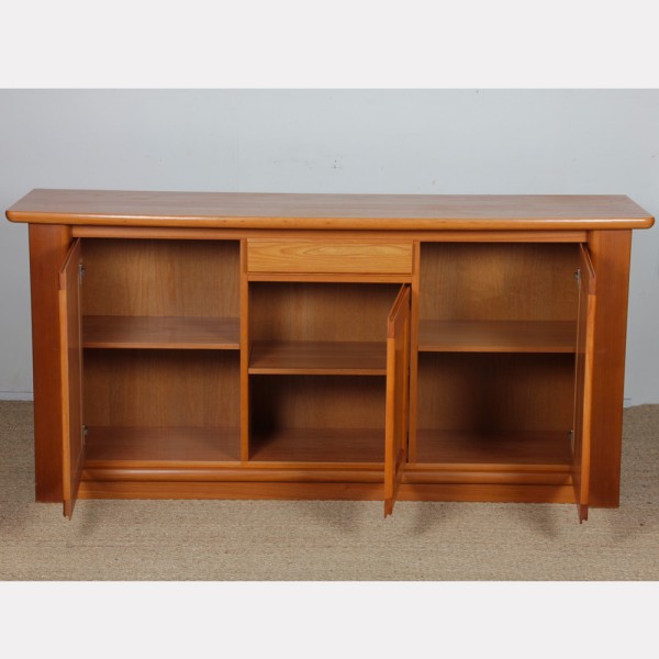 Vintage elm sideboard from the 1980s - 