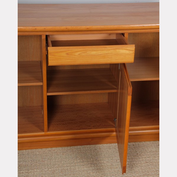 Vintage elm sideboard from the 1980s - 