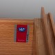 Vintage elm sideboard from the 1980s - 