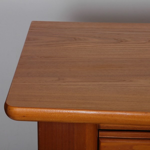 Vintage elm sideboard from the 1980s - 