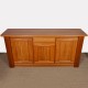 Vintage elm sideboard from the 1980s - 