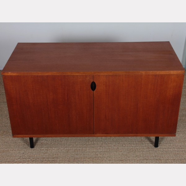 Commode en teck par Joseph-André Motte, 1960 - 