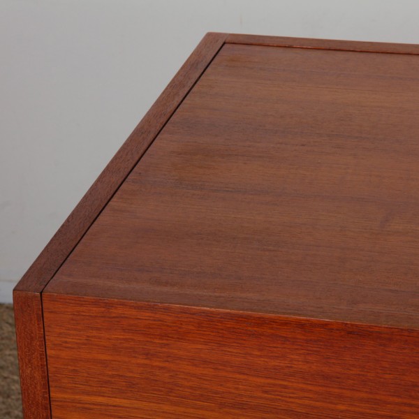 Coiffeuse en teck par Joseph-André Motte, 1960 - 
