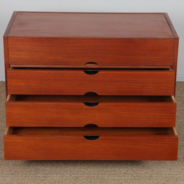Teak vanity by Joseph-André Motte, 1960s - 