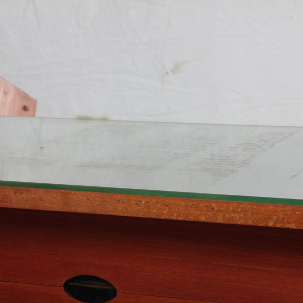 Teak vanity by Joseph-André Motte, 1960s - 