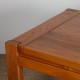 Solid elm desk from the 1980s - 