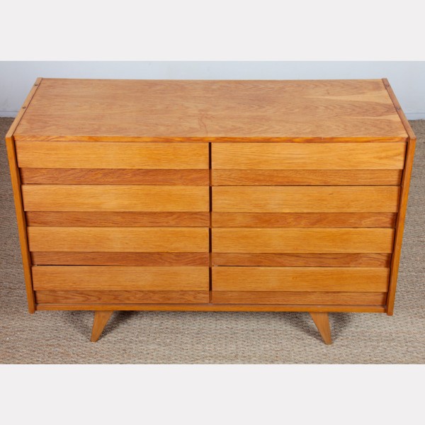 Commode en bois par Jiri Jiroutek, modèle U-453, vers 1960 - Design d'Europe de l'Est