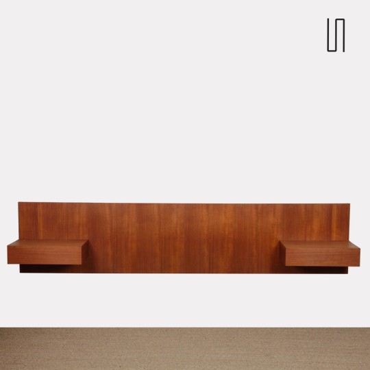 Scandinavian teak headboard, 1960s - Scandinavian design