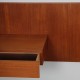 Scandinavian teak headboard, 1960s - Scandinavian design