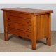 Commode en orme massif éditée par Maison Regain, 1970 - 