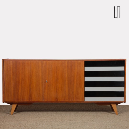 Enfilade en chêne par Jiri Jiroutek, modèle U-460, 1960 - 