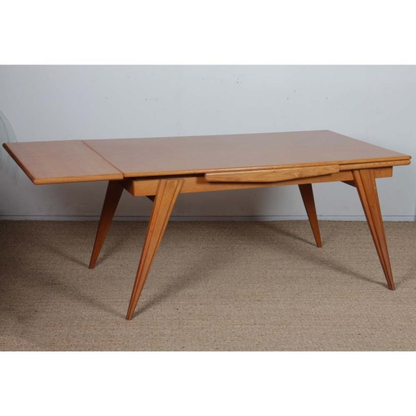 1950s wooden dining table - 