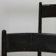 Suite of 4 Italian wooden chairs from the 1960s - Italian design