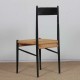 Suite of 4 Italian wooden chairs from the 1960s - Italian design