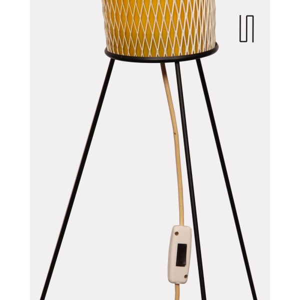 Tripod floor lamp by Josef Hurka for Napako, 1960s - Eastern Europe design