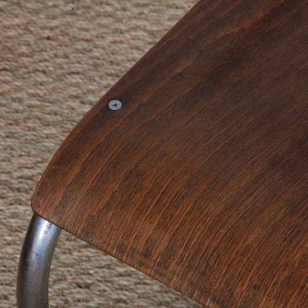 Chair designed by Mart Stam, Czech production, 1940s - 
