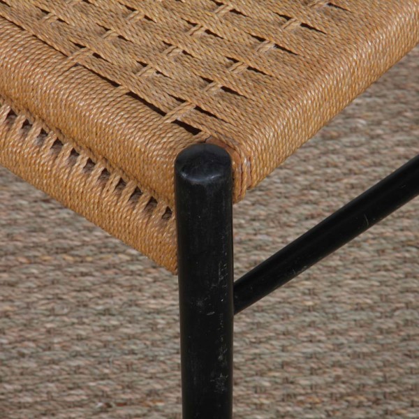 Chaise italienne vintage en bois des années 1960 - Design Italien