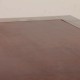 Coffee table in the Willy Rizzo style in burr wood and aluminum, 1970s - 