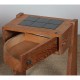 Pair of bedside tables in the Guillerme and Chambron style, 1960s - 