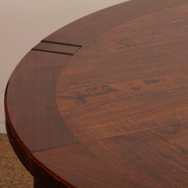 1970s extendable wooden dining table - 
