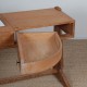 Dressing table and desk in the Guillerme and Chambron style, 1960 - 
