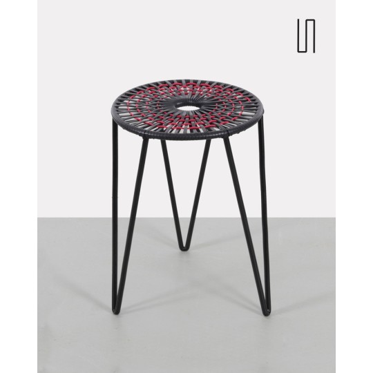 Eastern European circular stool, 1950s - Eastern Europe design