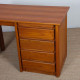 Bureau en bois édité par Hafele dans les années 1980 - 
