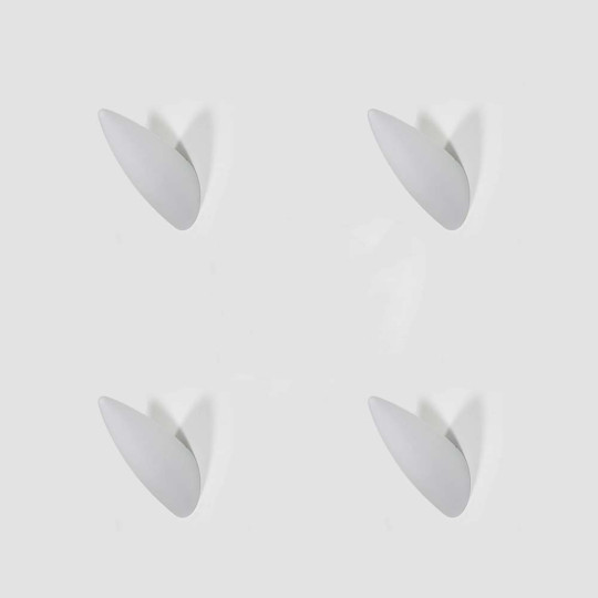 Set of 4 wall sconces by Philippe Starck for Flos, Luci Fair model, 1989 - 