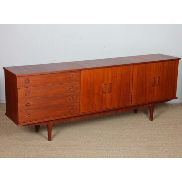 Scandinavian teak sideboard from the 1960s - 