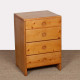 Pine storage unit, selected by Charlotte Perriand for Les Arcs, 1960s - 