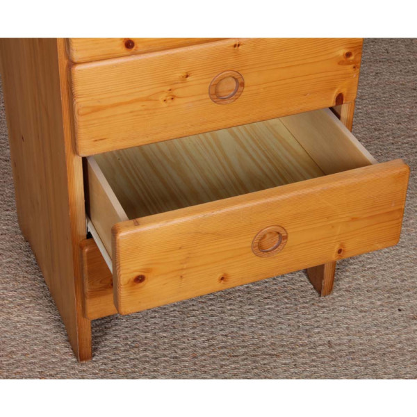 Pine storage unit, selected by Charlotte Perriand for Les Arcs, 1960s - 