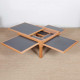Table basse modulable par Bernard Vuarnesson pour Bellato, 1980 - 