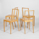 Suite de 4 chaises Plywood par Jasper Morrison pour Vitra, circa 1988 - 
