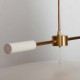 Suspension en métal éditée par Lucien Gau, 1980 - 