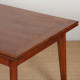 Table de repas extensible en chêne des années 1950 - 
