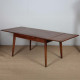 Table de repas extensible en chêne des années 1950 - 