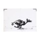 Screenprint - Vladimir Velickovic - Dog (Animal in motion) - Contemporary