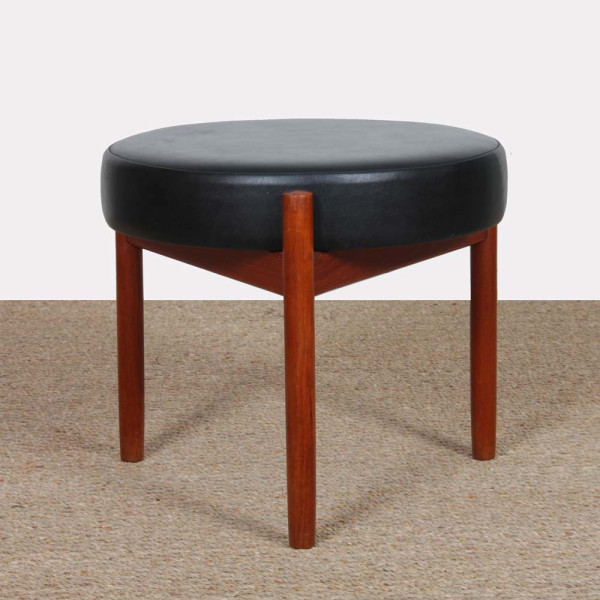 Tabouret scandinave par Hugo Frandsen pour Spottrup, 1960 - Design Scandinave