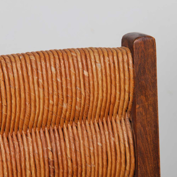 Paire de chaises dans le goût de Charles Dudouyt, 1950 - 